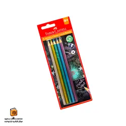 مدادرنگی 5 رنگ متالیک فابرکاستل (Faber Castell)