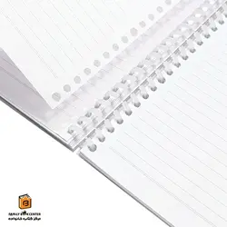 دفتر کلاسوری 100 برگ جدید سبز تیک تاک سم (s.a.m)