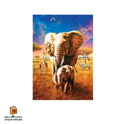 پازل 1000 تکه (5204)Mother Elephant آرت پازل (Art Puzzle)