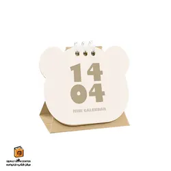 تقویم رومیزی مینی 1404 TINY مدل خرس پیتیکو (PITICO)