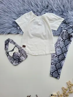 تیشرت شلوارک کیف دار پوست ماری