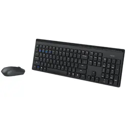 کیبورد و ماوس بی سیم رپو مدل 8110m