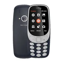 گوشی موبایل Nokia مدل 3310 دو سیم کارت – سرمه ای – اصلی (گارانتی سامتل)