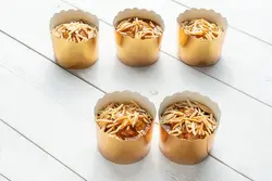 کاپ کیک سیب و هویج