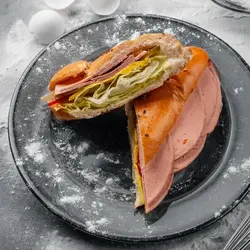 ساندویچ ژامبون گیاهی