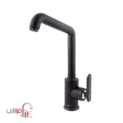 ست شیرآلات راسان مدل فلورا مشکی ا Rassan black Felora collection Taps