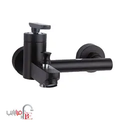 ست شیرآلات راسان مدل فلورا مشکی ا Rassan black Felora collection Taps