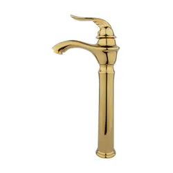 ست شیرآلات راسان مدل پریمو طلایی ا Rassan Golden primo collection Taps