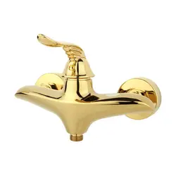 ست شیرآلات راسان مدل پریمو طلایی ا Rassan Golden primo collection Taps