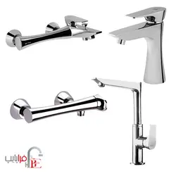 ست شیرآلات KWC مدل ورونا کروم ا KWC Verona collection