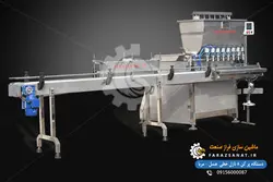 دستگاه پرکن مربا و عسل در ظروف لیوانی