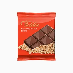 شکلات شیری با کنجد ویولتا 55 گرم