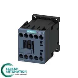 کنتاکتور فرمان زیمنس 2NO+2NC ، 110V AC