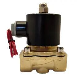 شیر برقی برنجی برند یونی دی (UNI-D) مدل UW-15 سایز 1/2 بوبین 220V