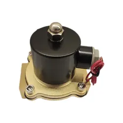 شیر برقی برنجی برند یونی دی (UNI-D) مدل UW-25 سایز 1 اینچ بوبین 24V