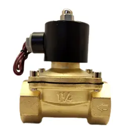 شیر برقی برنجی برند یونی دی (UNI-D) مدل UW-32 سایز 1/4-1 بوبین 220V