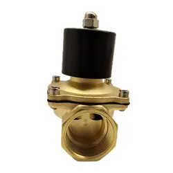 شیر برقی برنجی برند یونی دی (UNI-D) مدل UW-32 سایز 1/4-1 بوبین 220V