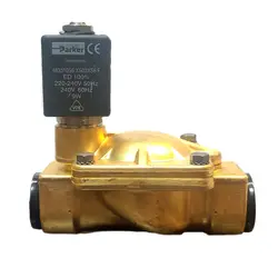 شیر برقی برنجی پارکر (PARKER) مدل 7322BCN00 سایز 3/4 اینچ بوبین 220V