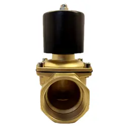 شیر برقی برنجی یونی دی (UNI-D) مدل UW-50 سایز 2 اینچ بوبین 220V