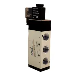 شیر برقی پنوماتیک برند ایرتک (AIRTAC) مدل 4V410-15 بوبین 24V