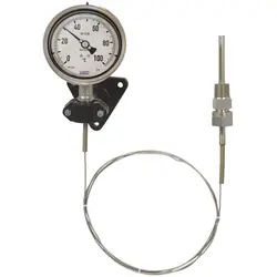 گیج دما برند ویکا (WIKA) مدل F73.100 بازه 100-0 درجه سانتی گراد