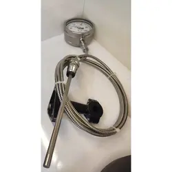 گیج دما برند ویکا (WIKA) مدل F73.100 بازه 100-0 درجه سانتی گراد