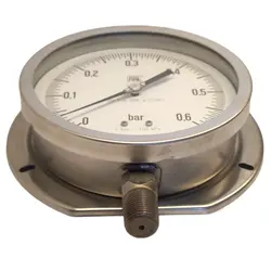گیج فشار برند نووا فیما (NUOVA FIMA) 0-0.6 بار صفحه 16 سانتی متر