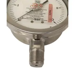 گیج فشار برند نووا فیما (NUOVA FIMA) 0-10 بار صفحه 10 سانتی متر