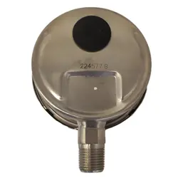 گیج فشار برند نووا فیما (NUOVA FIMA) 0-10 بار صفحه 10 سانتی متر