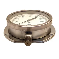 گیج فشار برند نووا فیما (NUOVA FIMA) 0-160 پی اس آی صفحه 16 سانتی متر