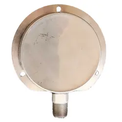 گیج فشار برند نووا فیما (NUOVA FIMA) 0-200 پی اس آی صفحه 10 سانتی متر (FRONT FLANGE)