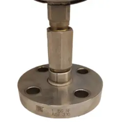 گیج فشار برند نووا فیما (NUOVA FIMA) 0-200 پی اس آی صفحه 16 سانتی متر (DIAPHRAGM)