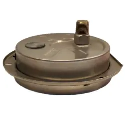 گیج فشار برند نووا فیما (NUOVA FIMA) 0-250 کیلوگرم بر سانتی متر مربع صفحه 16 سانتی متر (BACK CONNECTION)