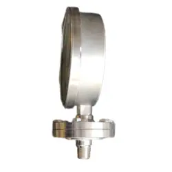 گیج فشار برند نووا فیما (NUOVA FIMA) 0-30 پی اس آی مربع صفحه 16 سانتی متر (DIAPHRAGM)