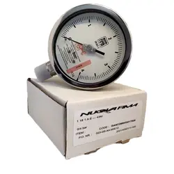 گیج فشار برند نووا فیما (NUOVA FIMA) 0-4 بار صفحه 10 سانتی متر