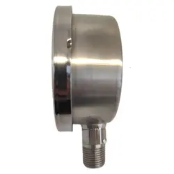 گیج فشار برند نووا فیما (NUOVA FIMA) 0-4 بار صفحه 10 سانتی متر