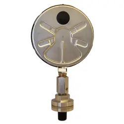 گیج فشار برند نووا فیما (NUOVA FIMA) 0-4 بار صفحه 16 سانتی متر (DIAPHRAGM)