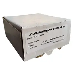 گیج فشار برند نووا فیما (NUOVA FIMA) 0-400 میلی بار صفحه 10 سانتی متر