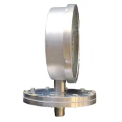 گیج فشار برند نووا فیما (NUOVA FIMA) 0-4000 میلی متر آب صفحه 16 سانتی متر