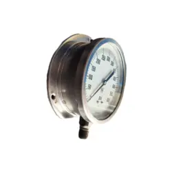 گیج فشار برند نووا فیما (NUOVA FIMA) 0-600 پی اس آی صفحه 16 سانتی متر (MONEL)