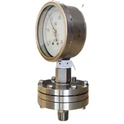 گیج فشار برند نووا فیما (NUOVA FIMA) 1.5 بار صفحه 10 سانتی متر (DIAPHRAGM)