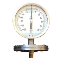 گیج فشار برند نووا فیما (NUOVA FIMA) 30 اینچ آب صفحه 16 سانتی متر (DIAPHRAGM)