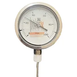 گیج دما برند نووا فیما (NUOVA FIMA) مدل TB8 رنج 100-0 درجه سانتی گراد