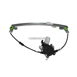 شیشه بالابر برقی درب عقب-چپ(باقاب پلاستیکی) پژو پارس