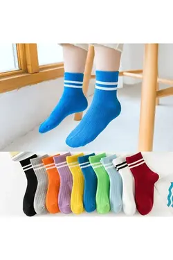 جوراب بچه گانه 10 جفتی