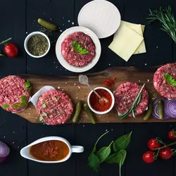 همبرگر زن دستی Progressive