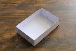 جعبه فرم سفید قنادی سایز 33×23