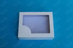 جعبه فرم سفید قنادی سایز 33×23