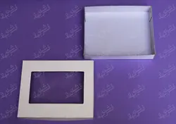 جعبه فرم قنادی سایز ۱۹×۲۴ بدون پنجره و با پنجره