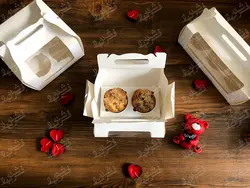 جعبه کاپ کیک مدل کیفی